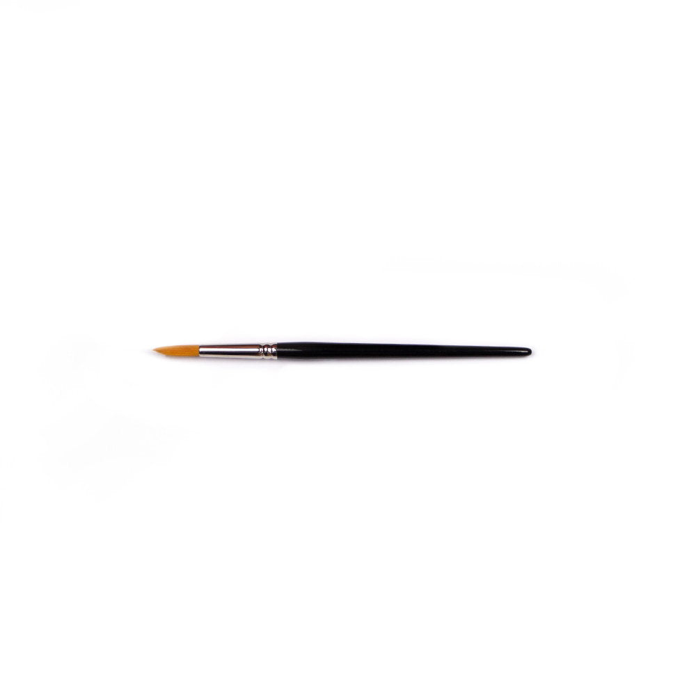 Golden Synthetic Brush Medium (Size 10)