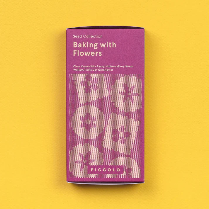Baking With Flowers Seed Collection