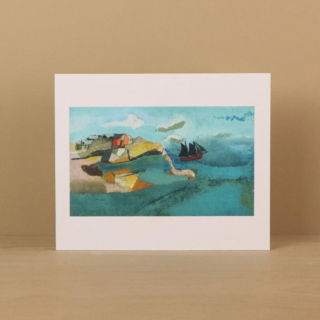 1928 (cornish port) Greetings Card