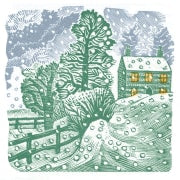 Eric Ravillious Winter Village Christmas Card Pack
