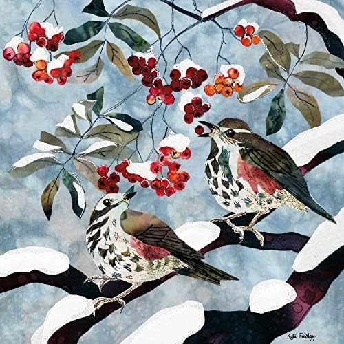 Frosty Feathers Christmas Card Pack