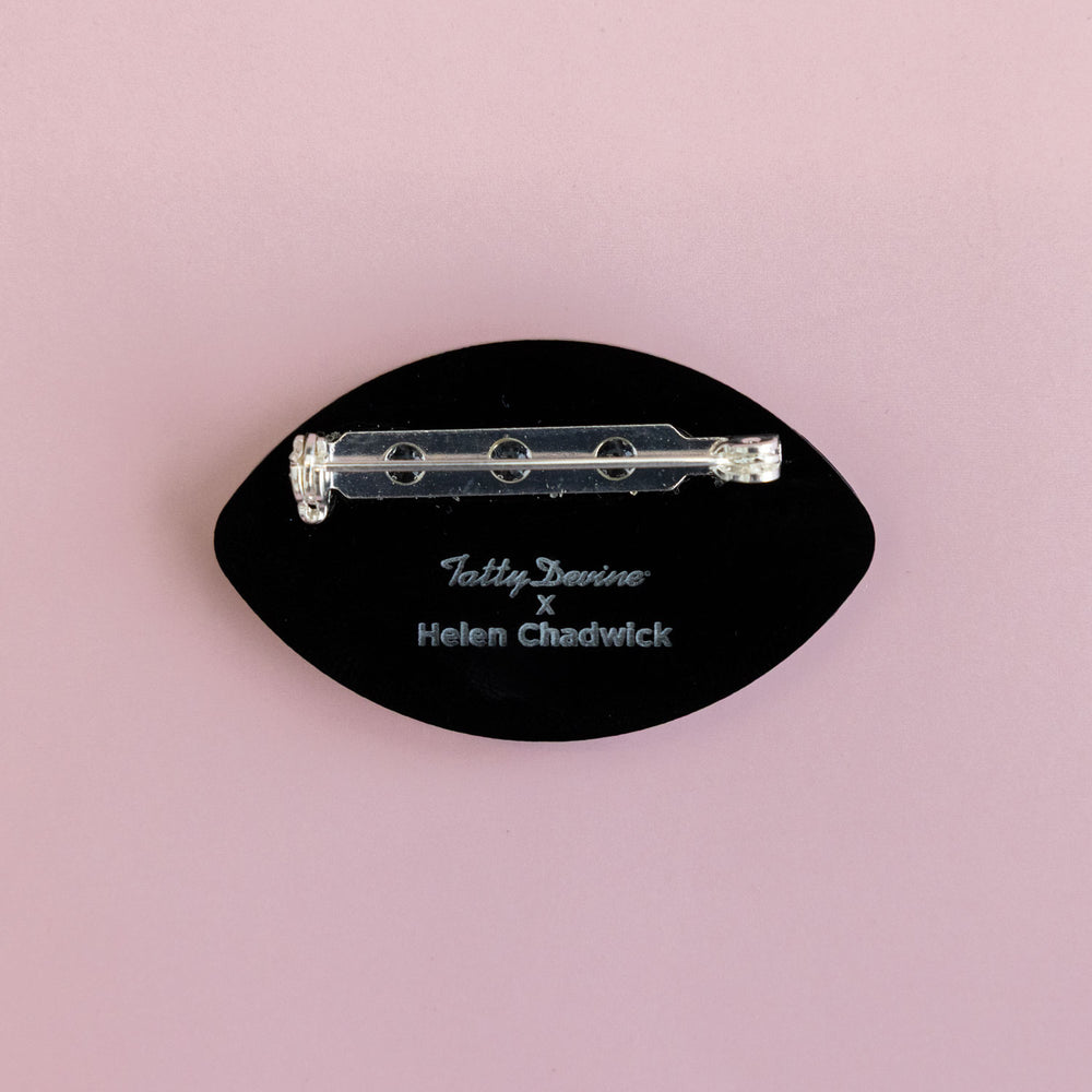 Tatty Devine X Helen Chadwick Eat Me Eyes Brooch