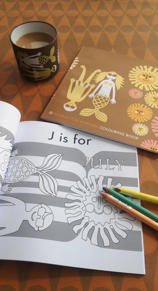 Hooray! For Hornsea Colouring Book