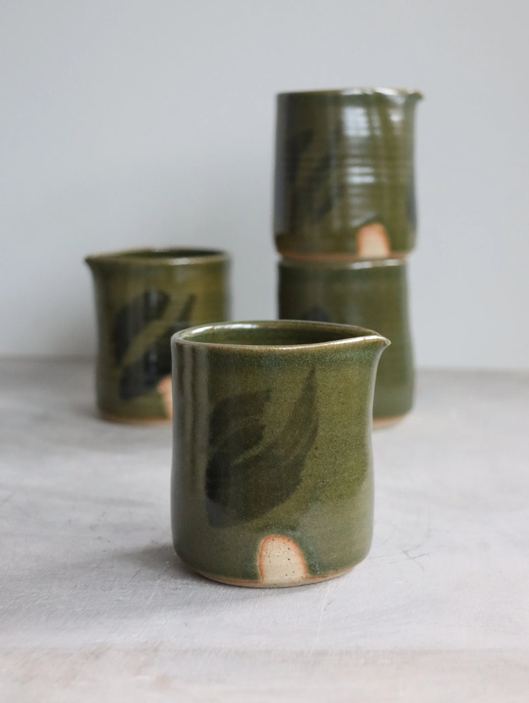 Milk Jug in Moss by Hannah Burgess