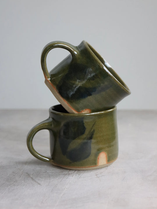 Coffee Cup in Moss by Hannah Burgess