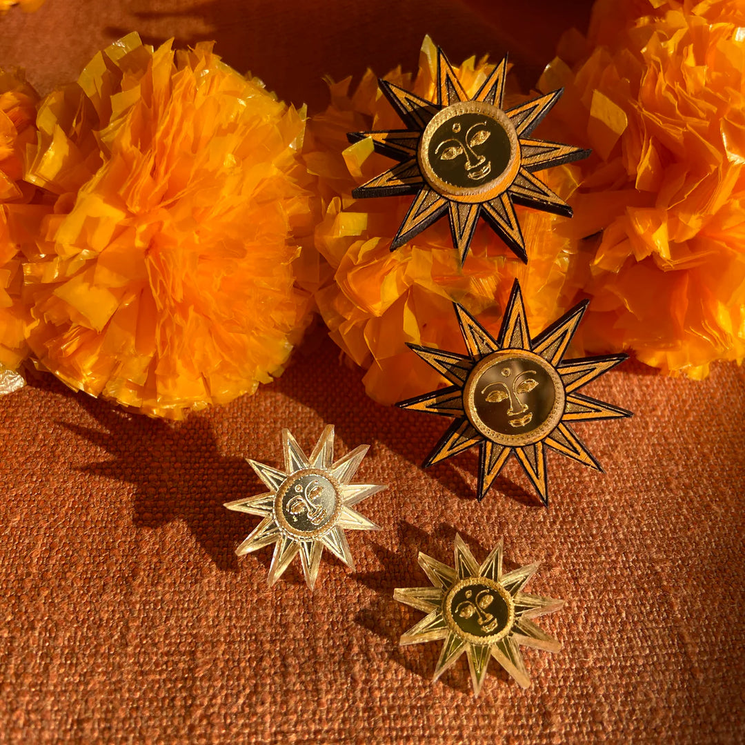 Sun Studs Small by Anisha Parmar