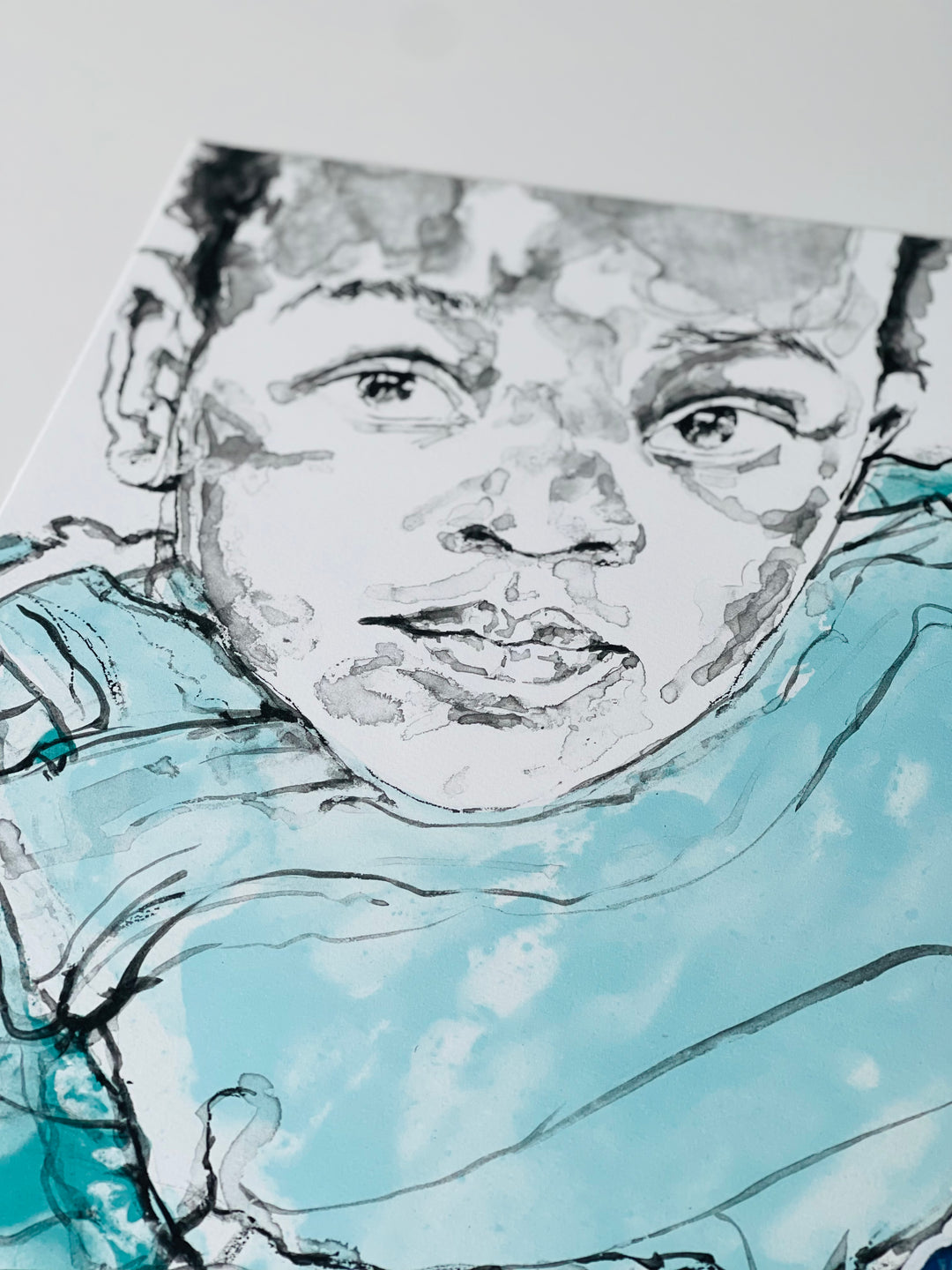 Claudette Johnson: Child Painting
