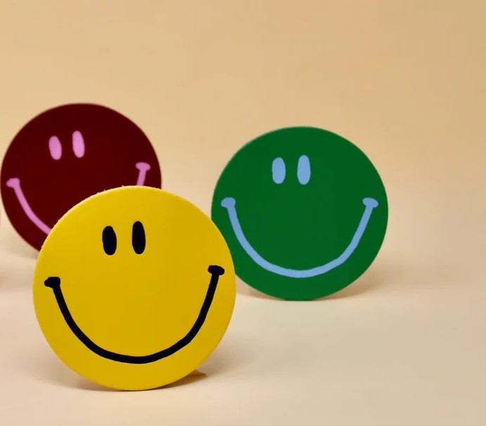 Happy Face Coasters