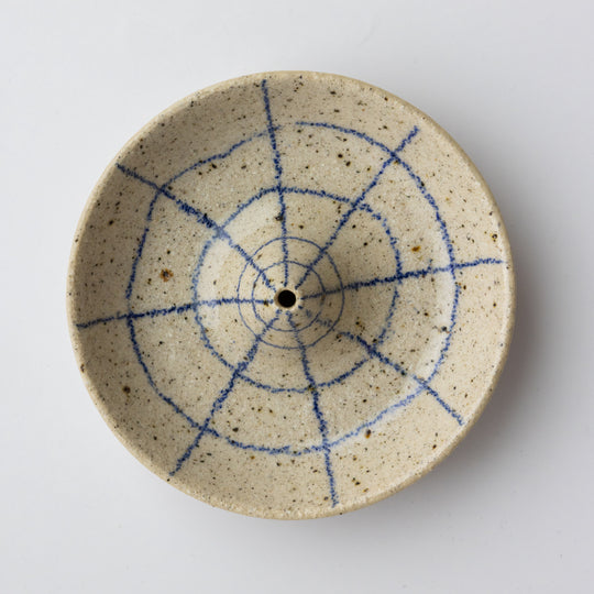 Incense Burner in Gingham by Ceramics by Simon