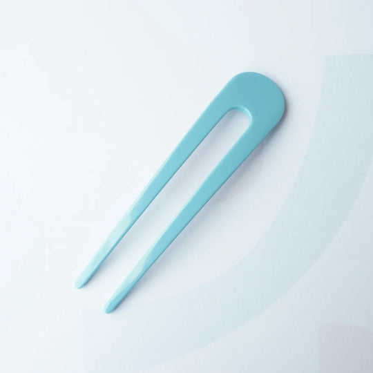 Lux Hair Pin Powder Blue