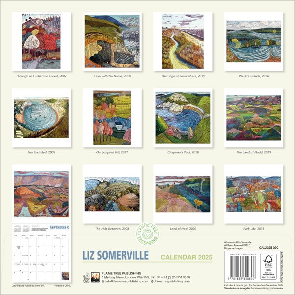 Liz Somerville 2025 calendar