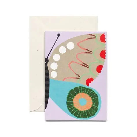 Purple Butterfly Card