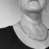 28" Paperclip silver necklace by Factory Floor Jewels