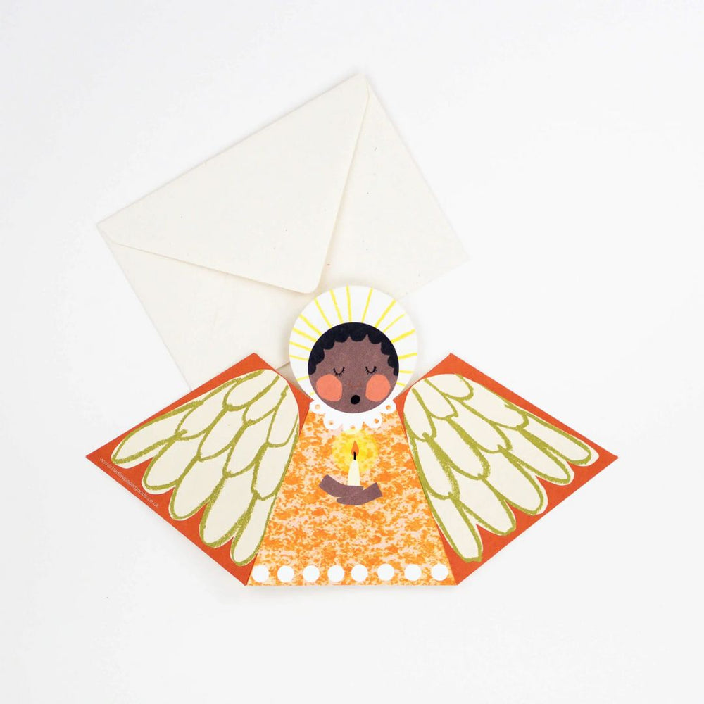 Orange Angel Card