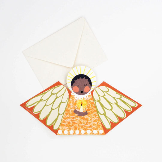 Orange Angel Card
