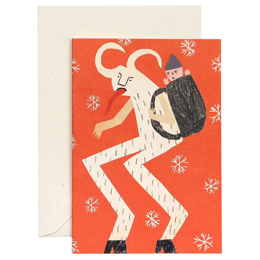 Krampus Christmas Card