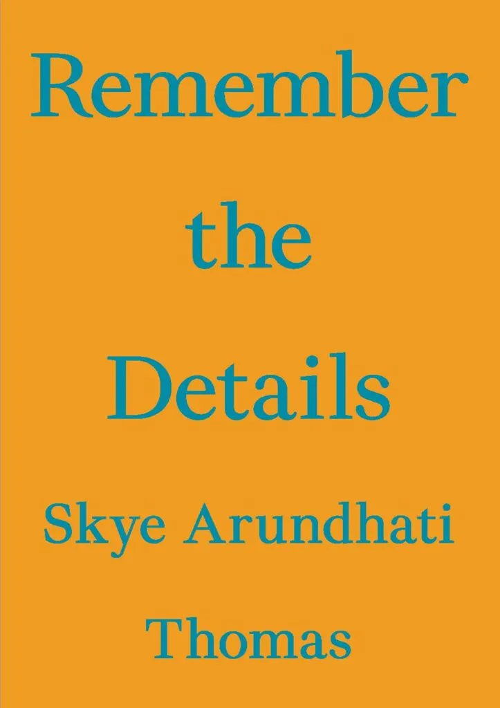 Remember the Details