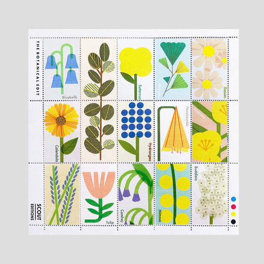 The Botanical Stamp Set