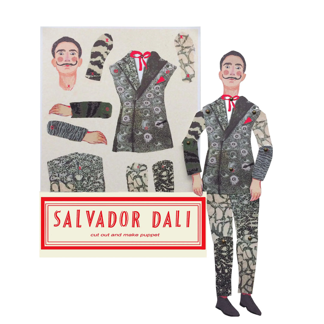 Salvador Dali Wini Tapp Puppet Kit