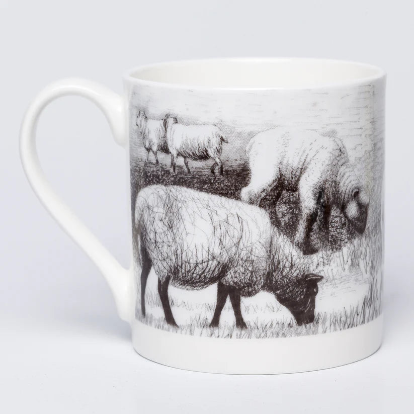 Sheep Grazing Mug