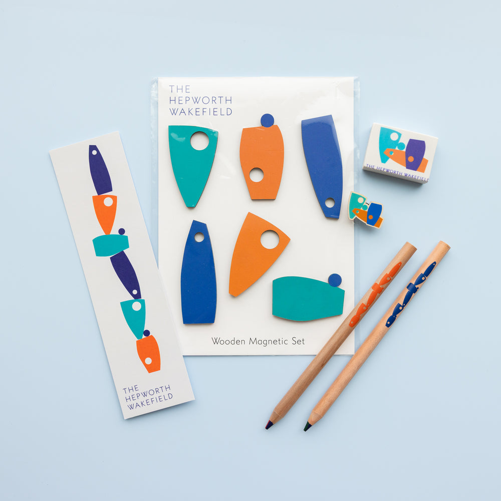 The Hepworth Wakefield Wooden Magnet Set