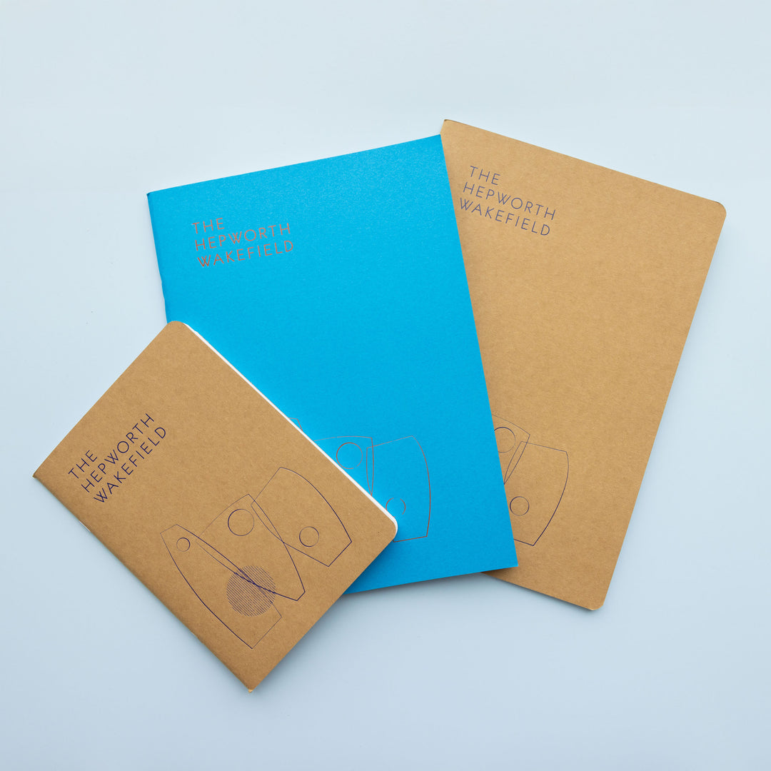 The Hepworth A4 Blue Sketchbook