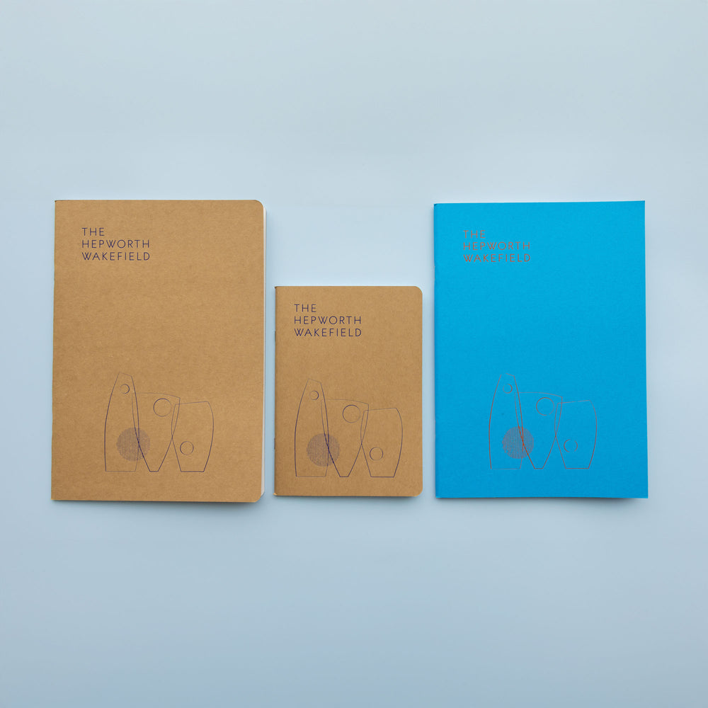 The Hepworth A4 Blue Sketchbook