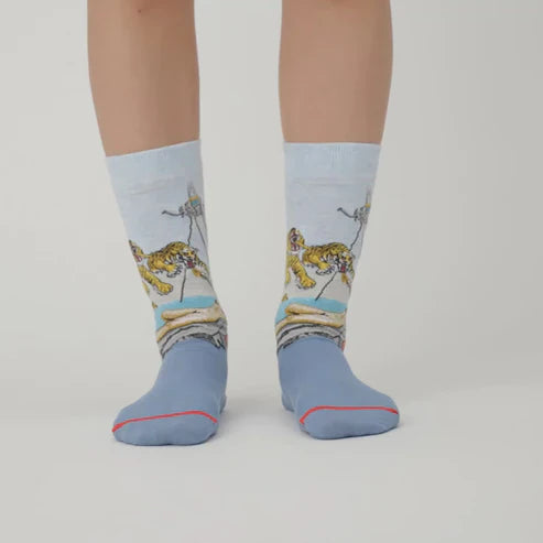 Dream Caused by the Flight of a Bee by Dali Art Socks Size Small