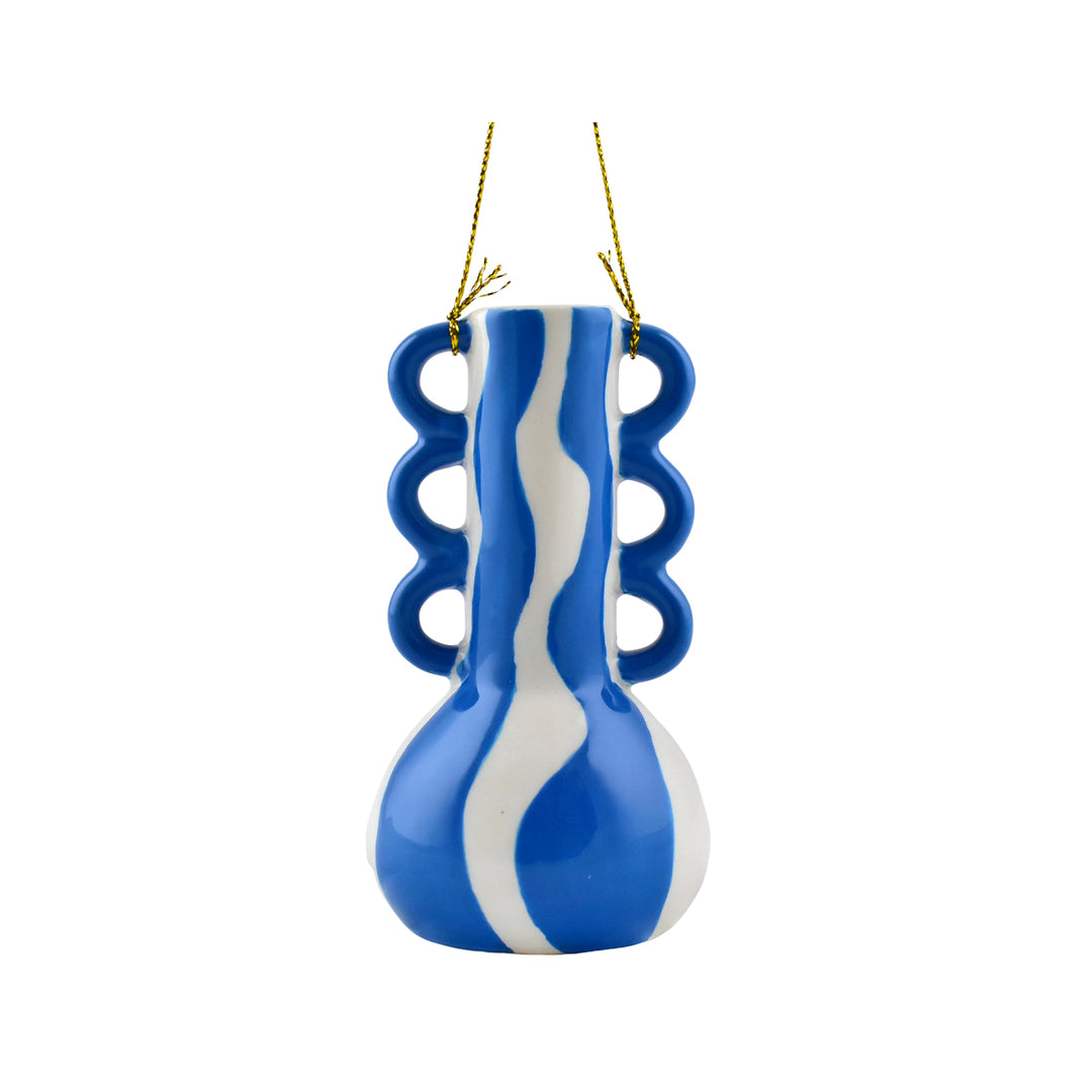 Tomas Vase Hanging Decoration - Blue