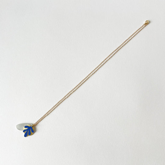 Tideline Necklace Cobalt by Tom Pigeon