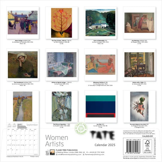 Calendar 2025 Artist