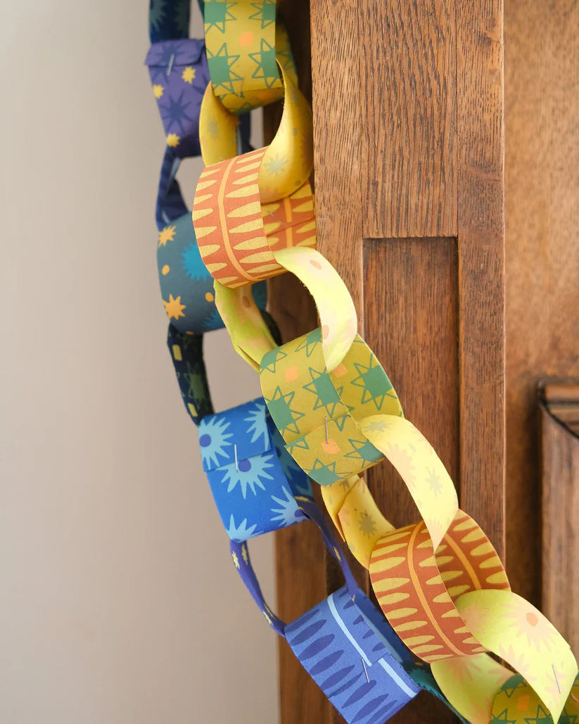 Yellow Paper Chain Kit by East End Press