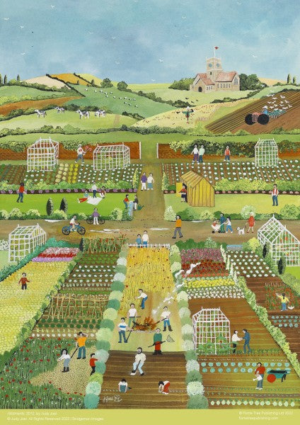 Judy Joel: Allotments, 2012 (500 pieces) Jigsaw