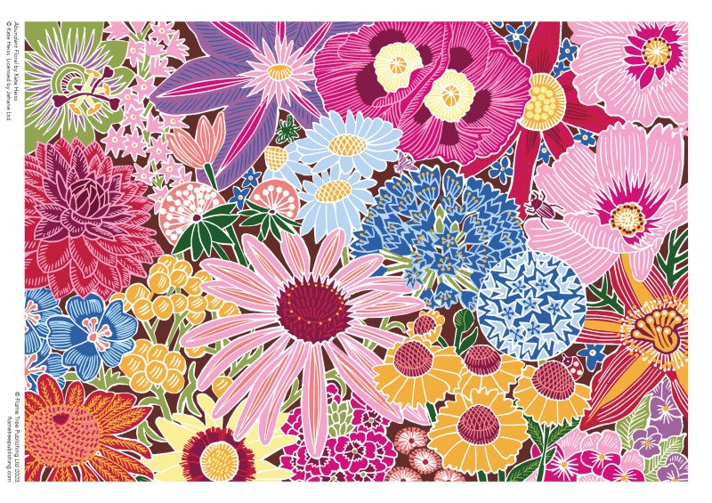 Kate Heiss: Abundant Floral Jigsaw
