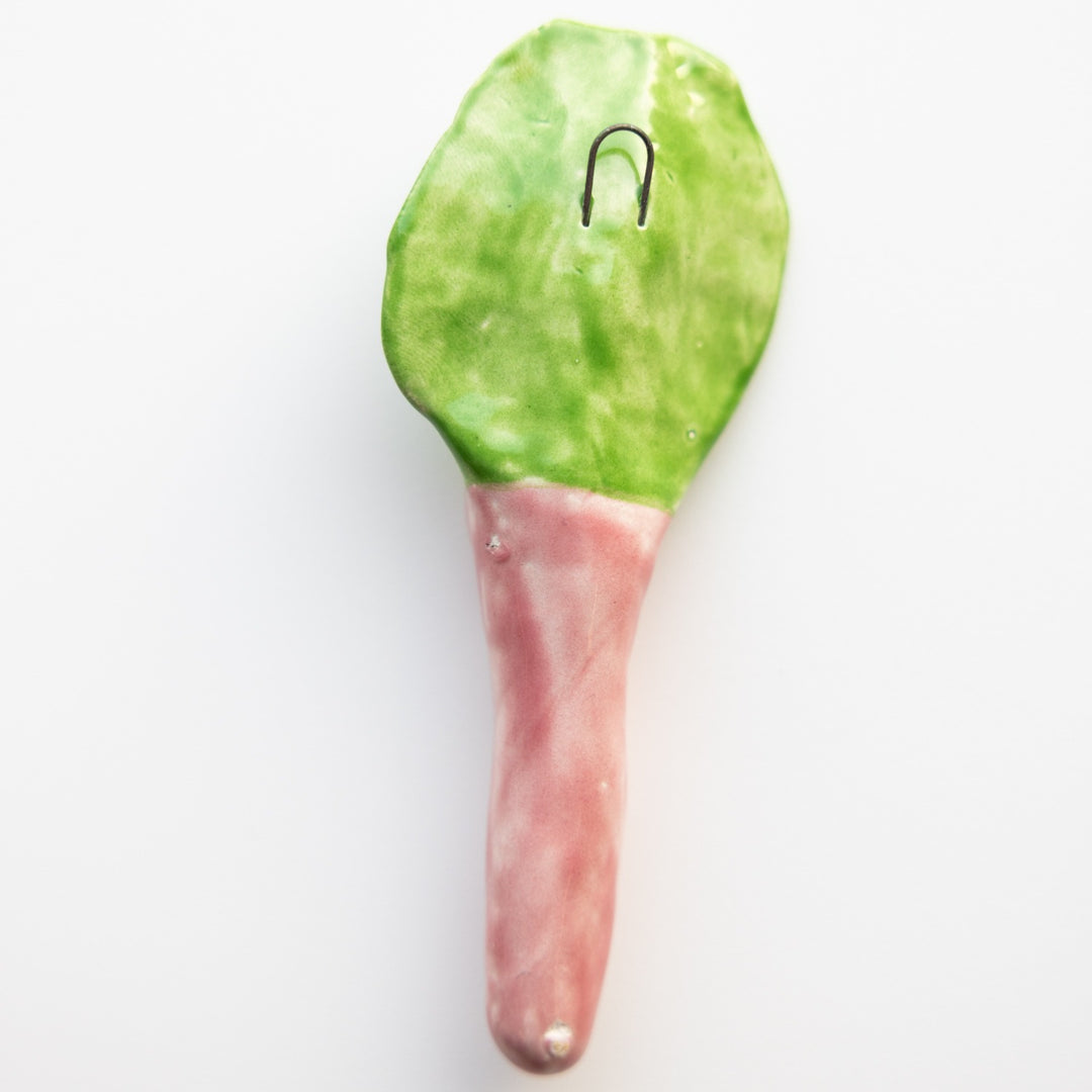 Rhubarb Sculpture by Alex Sickling