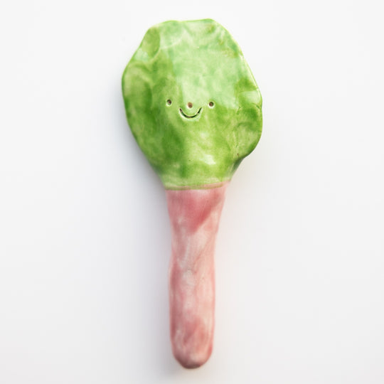 Rhubarb Sculpture by Alex Sickling