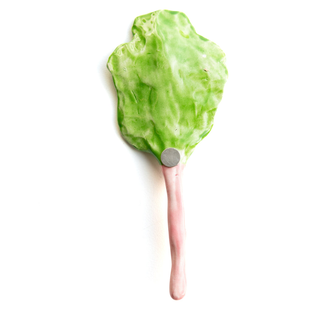 Rhubarb Sculpture by Alex Sickling