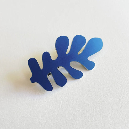 Cobalt Brack Pin by Tom Pigeon