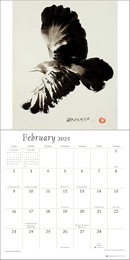 The Artful Crow Wall Calendar