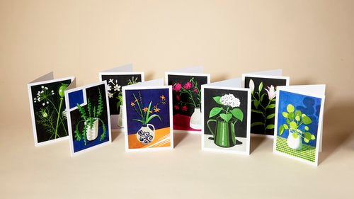 Fishbone Cactus Greetings Card