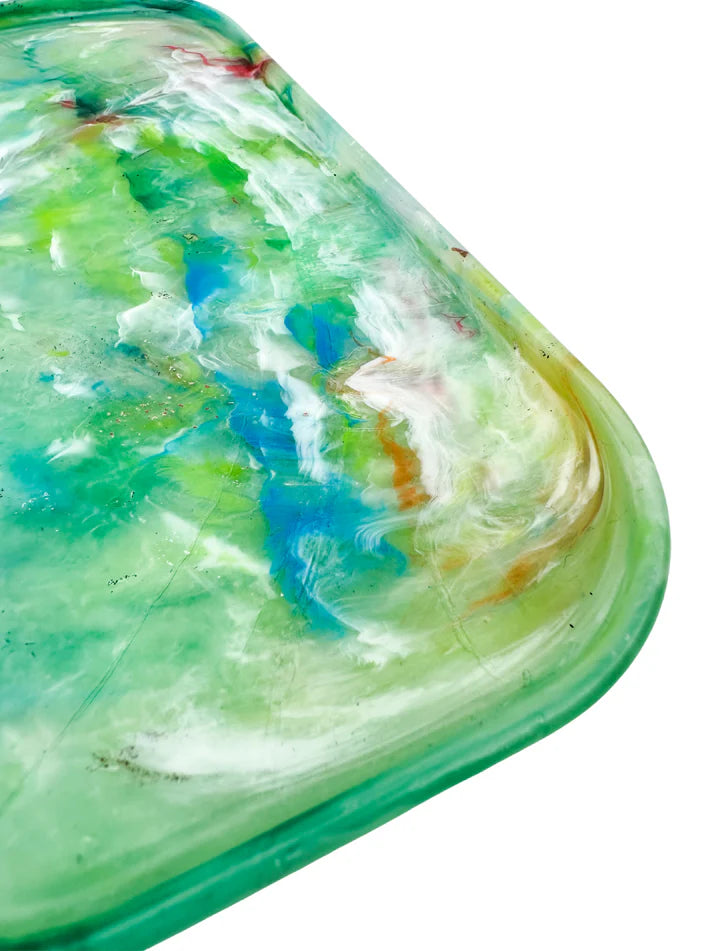 Green Marble Tray by Mull Club