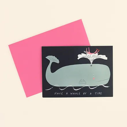 Have a Whale Greetings Card