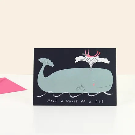 Have a Whale Greetings Card