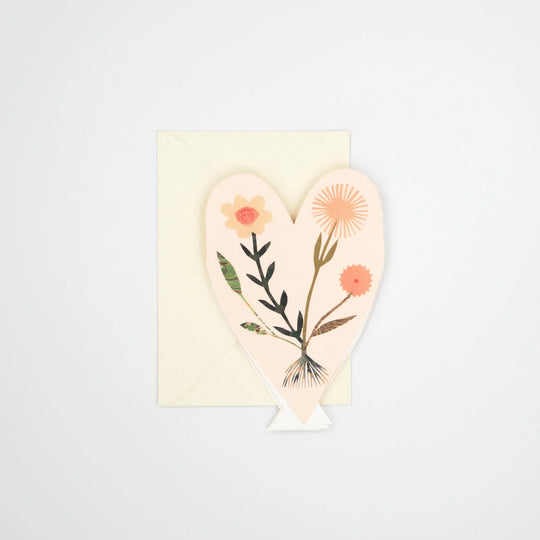 Hearts Concertina Card by Hadley