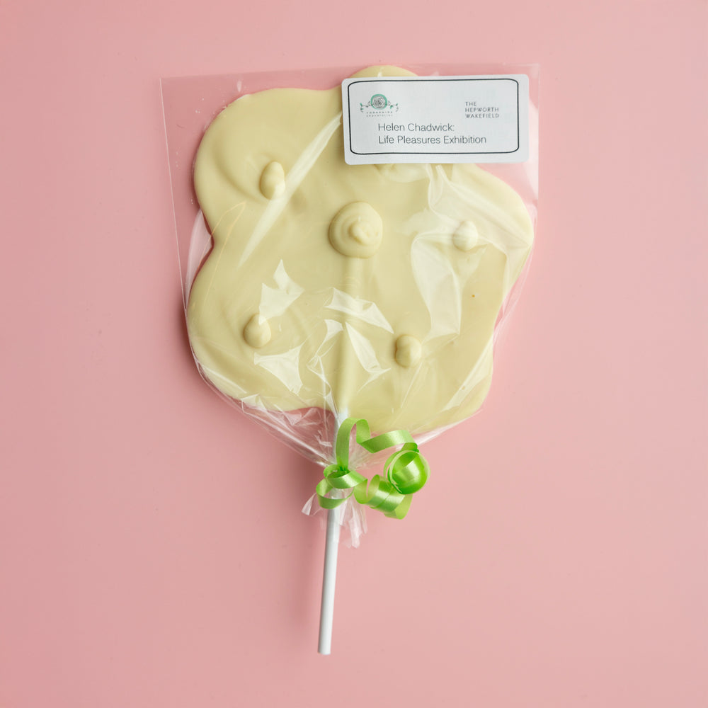 Piss Flower Chocolate Lolly by Yorkshire Chocolatier