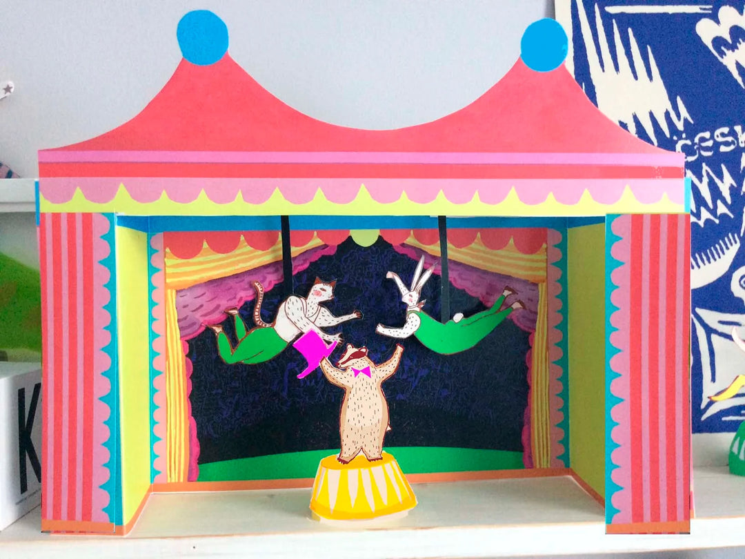 Cut and Make Circus by Wini Tapp