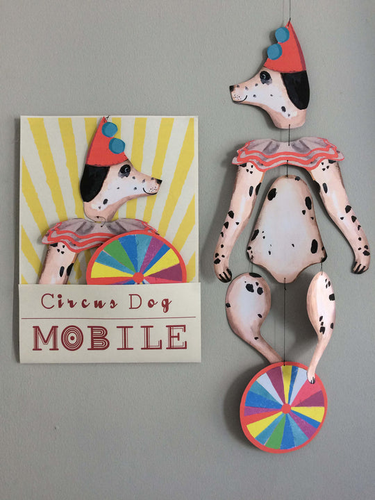 Circus Dog Mobile by Wini Tapp