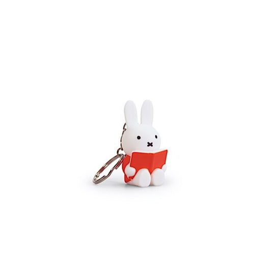 Red Miffy with Book Keyring