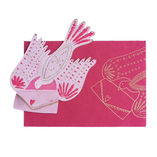 Love Letter Bird Greetings Card