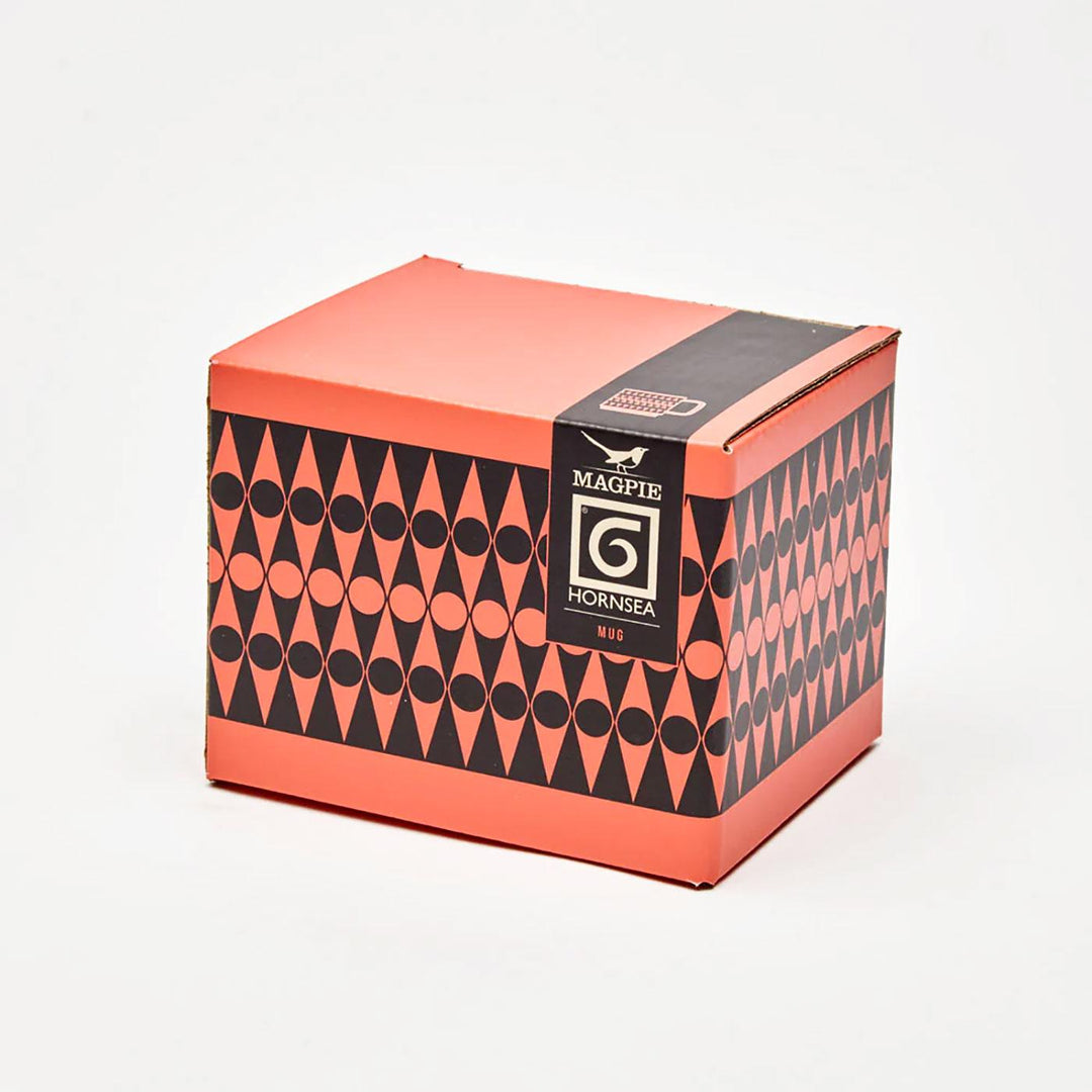 Hornsea Mug - Backgammon Orange